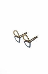 Kolczyki tears gold km05