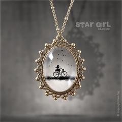 Star girl classic, rower - naszyjnik albert