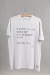 T-shirt z cytatem, zygmunt freud