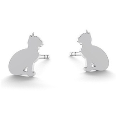 Kolczyki cats srebro 925