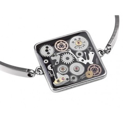 Bransoletka kwadrat (black) mechanizmy