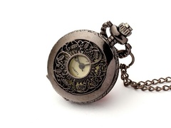 Zegarek - listki (black)