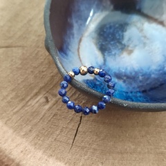 Pierścionek z lapis lazuli
