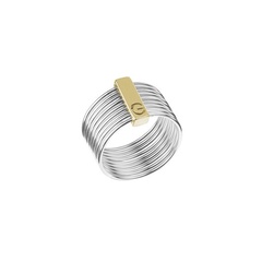 Pierścionek kółeczka p01 silver