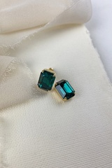 Kolczyki milo emerald