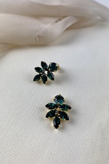 Kolczyki erica emerald