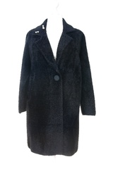 Płaszcz alpaka prosty rękaw