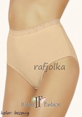 Fiore maxi figi damskie czarne italian fashion