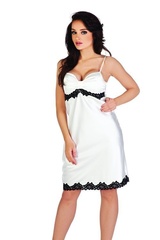 925 kleoree koszula nocna - pearl (w)