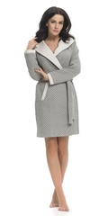 8030 szlafrok damski doctor nap - dark grey