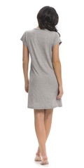 9116 koszula nocna doctor nap- dark grey