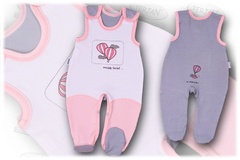 Śpioch bawełniany balonik różowy terjan