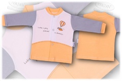 Kaftanik  balonik łososiowy terjan