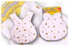 Śliniak fartuch duży terjan żółty