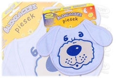 Śliniak piesek terjan żółty