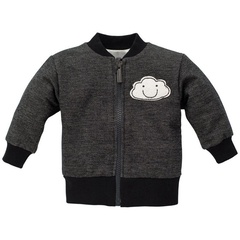 Bluza rozpinana dziecięca happy day czarny