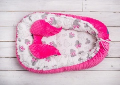 Kokon niemowlęcy minky belisima turkus