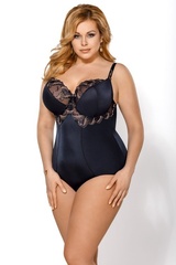 K 389 felice body modelujące wyszczuplające gorsenia granatowe