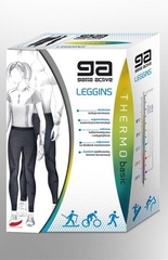 44614 legginsy thermo basic flipe  unisex gatta grafitowe
