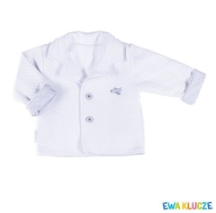 Marynarka  elegant ewa klucze biała