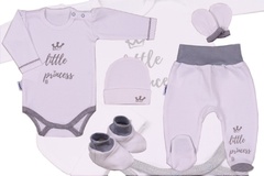 Wyprawka niemowlęca little princess terjan - biały