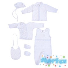 Wyprawka niemowlęca martex biała