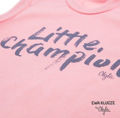 Śpioch niemowlęcy little champion dla dziewczynki ewa klucze koral 