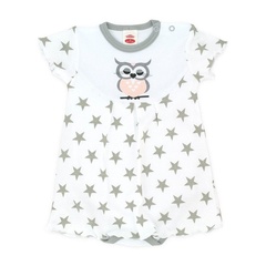 Body z krótkim rękawem + sukienka owl makoma  