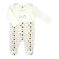 Komplet śpioch + kaftan golden hearts makoma