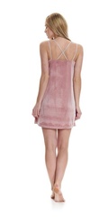 9482 damska koszula nocna doctor nap - pastel pink
