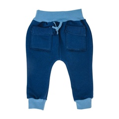 Spodnie niemowlęce baggy elegant makoma granat