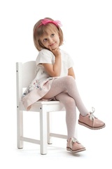 Rajstopy dziewczęce luna 20 den knittex białe