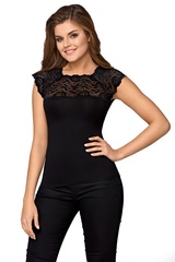 Elina bluzka damska babell - czarny