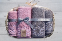 Komplet bella tacka greno - różany