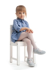 Rajstopy dziewczęce matylda 20 den knittex białe