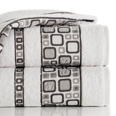 Ręcznik żakardowy donna eurofirany brązowy 