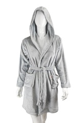 378 soft szlafrok dziecięcy forex - szary