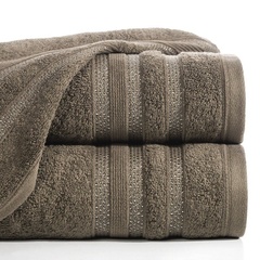 Ręcznik żakardowy judy eurofirany brązowy 