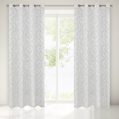 Zasłona gotowa agnes eurofirany biała