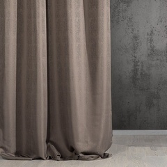 Zasłona gotowa charlie eurofirany brązowa