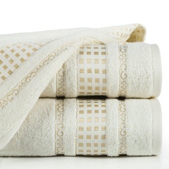 Ręcznik żakardowy sandy eurofirany oliwkowy