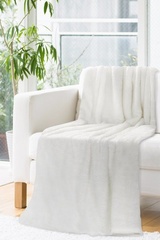 Koc oliver eurofirany biały