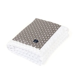 Kocyk niemowlaka las charcoal cocobird stalowy 