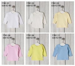 012 11 koszulka niemowlęca basic nicol - niebieski