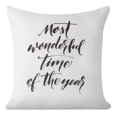 Poszewka dekoracyjna amie eurofirany biały/czarny