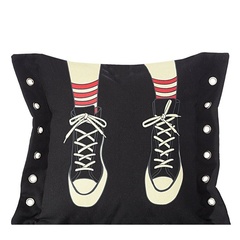 Poszewka dekoracyjna boots eurofirany czarny