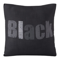 Poszewka dekoracyjna colors eurofirany czarny
