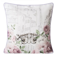 Poszewka dekoracyjna leoni eurofirany różowy