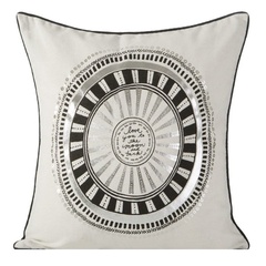 Poszewka dekoracyjna selena eurofirany srebrny