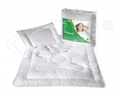 Kołdra dziecięca + poduszka medical amw biały